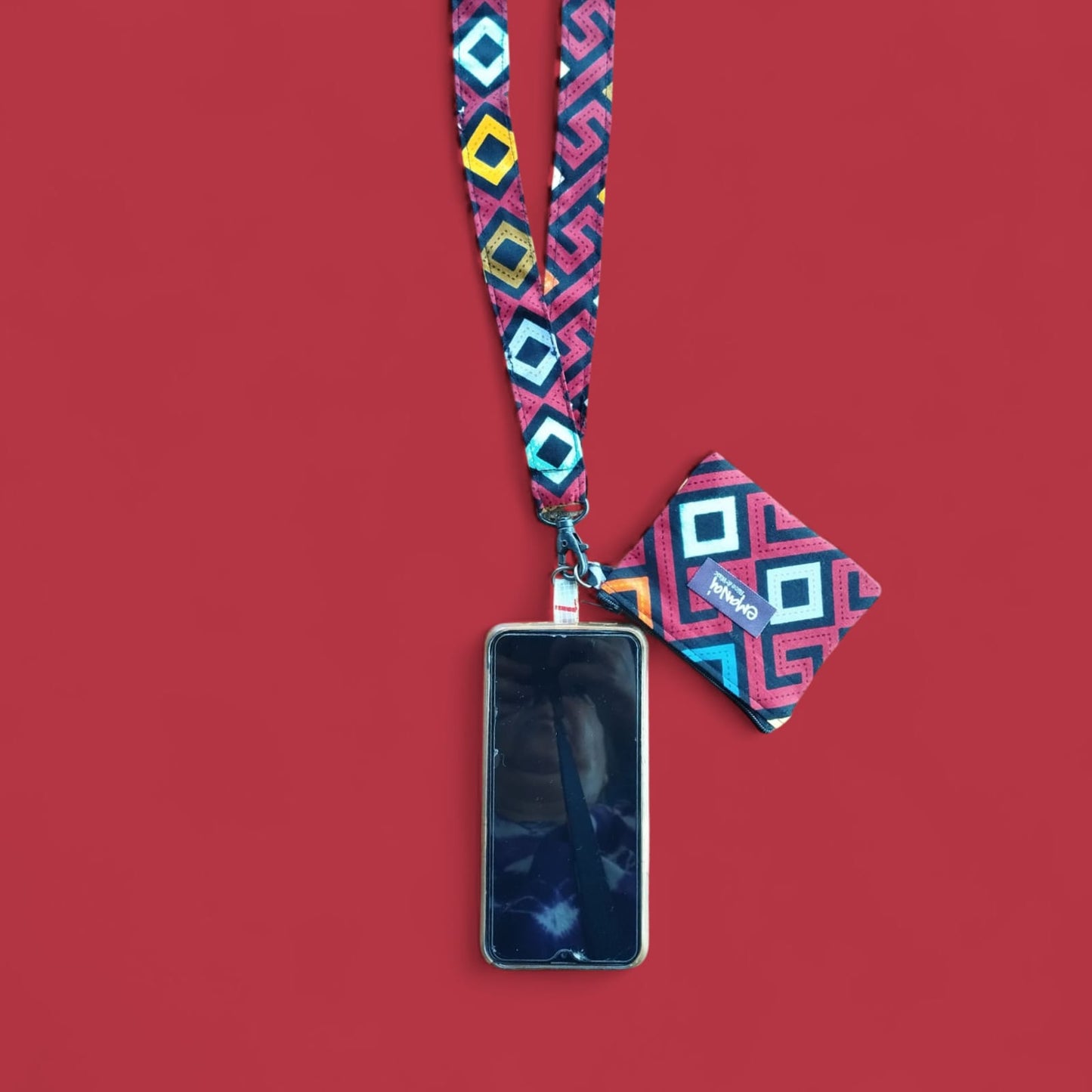 Cuelga movil y carterita estampado Ciudad + 2kg de arroz