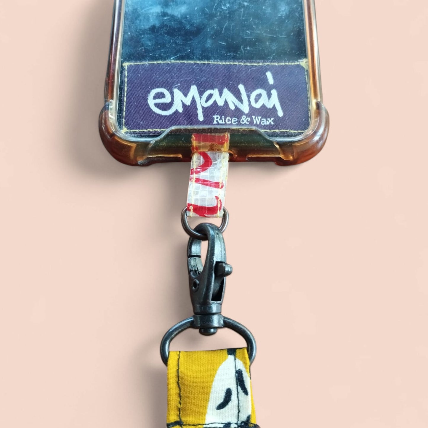 Cuelga movil y carterita estampado Bosque + 2kg de arroz