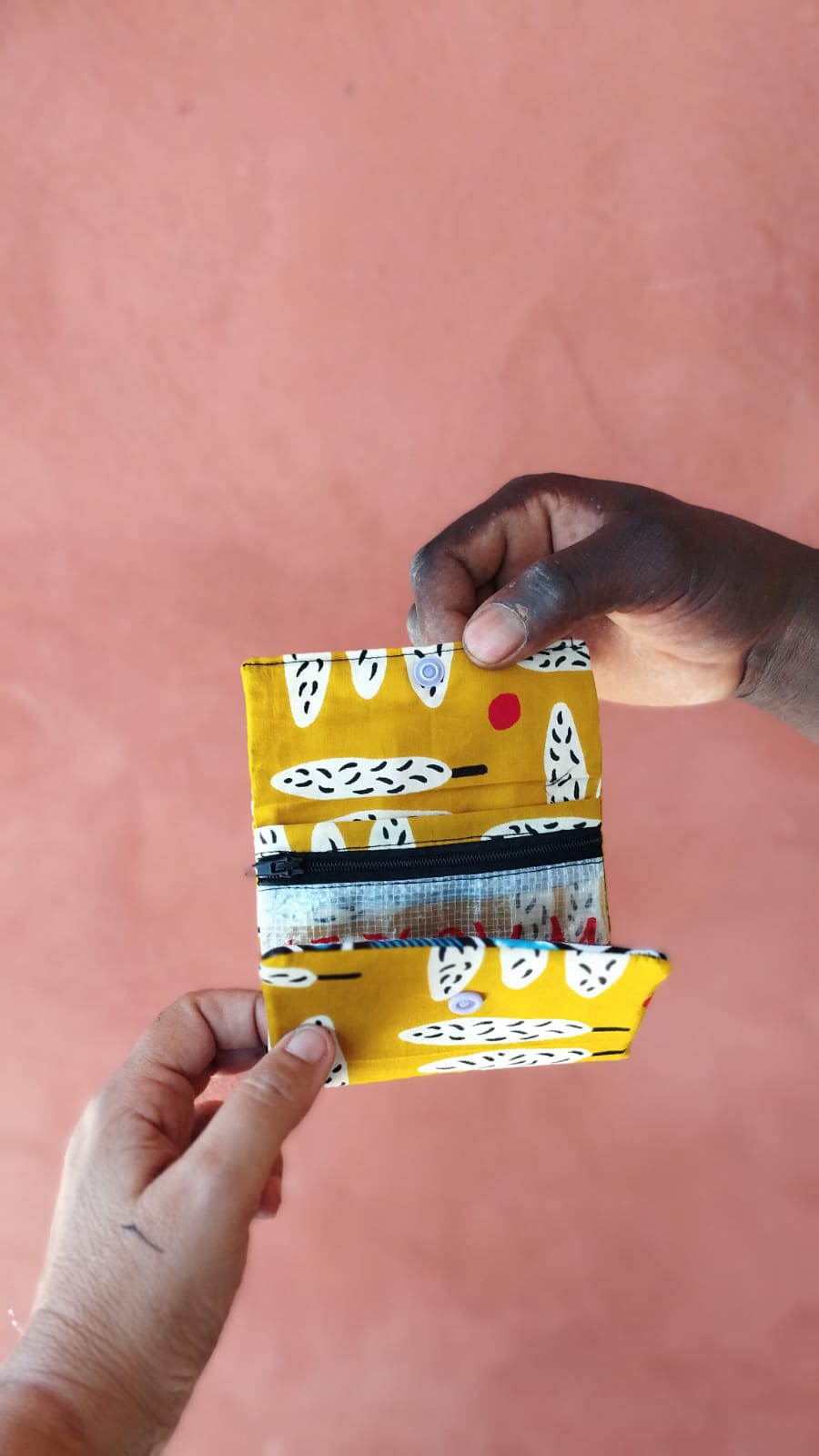 Monedero estampado Bosque + 1kg de arroz