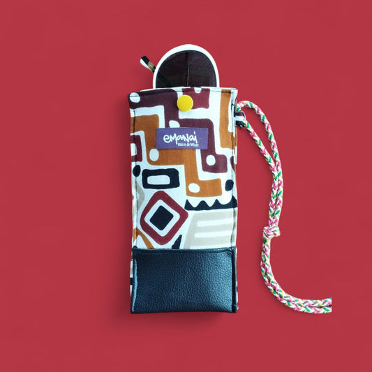 Funda Gafas Albertina estampado Barro