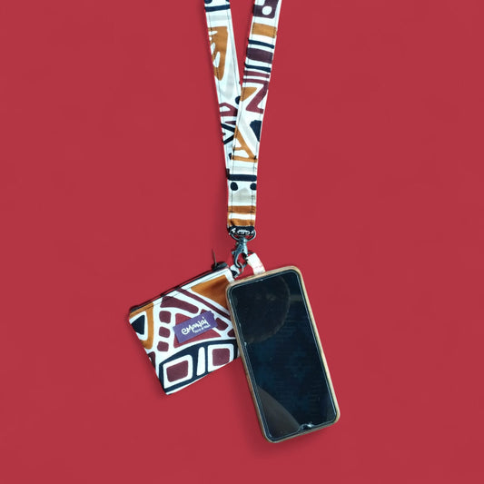 Cuelga movil y carterita estampado Barro + 2kg de arroz