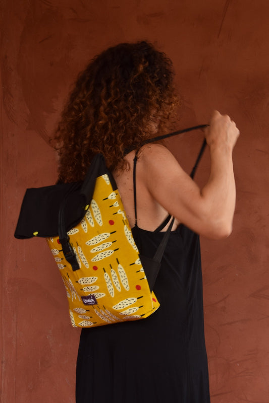 Mochila estampado Bosque + 4kg de arroz