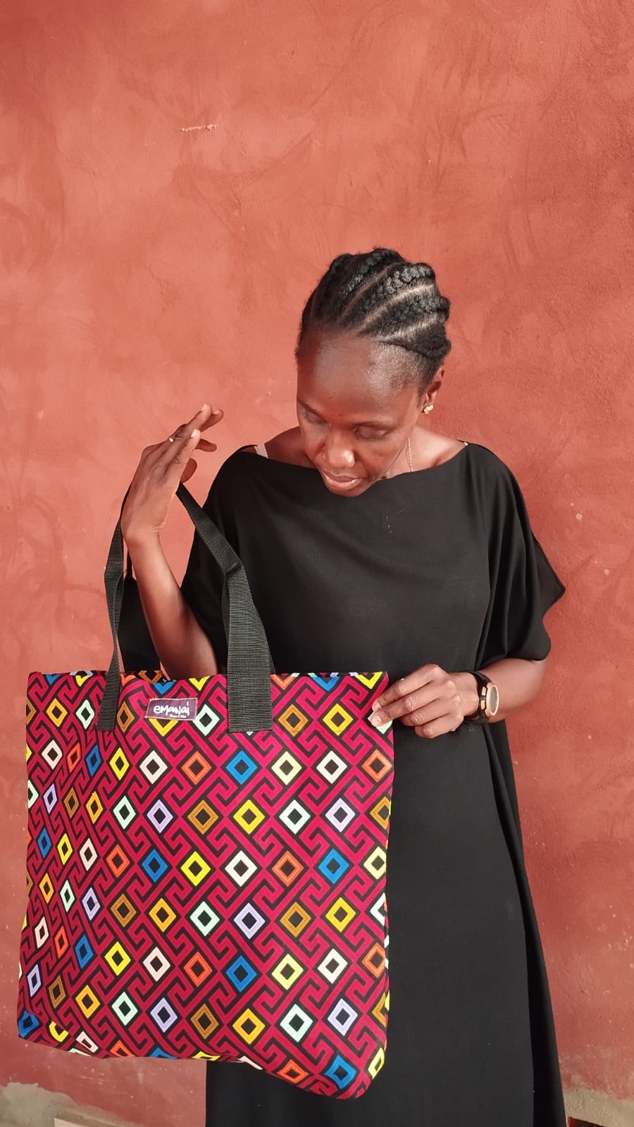 Bolso Playa estampado Ciudad  + 4kg de arroz